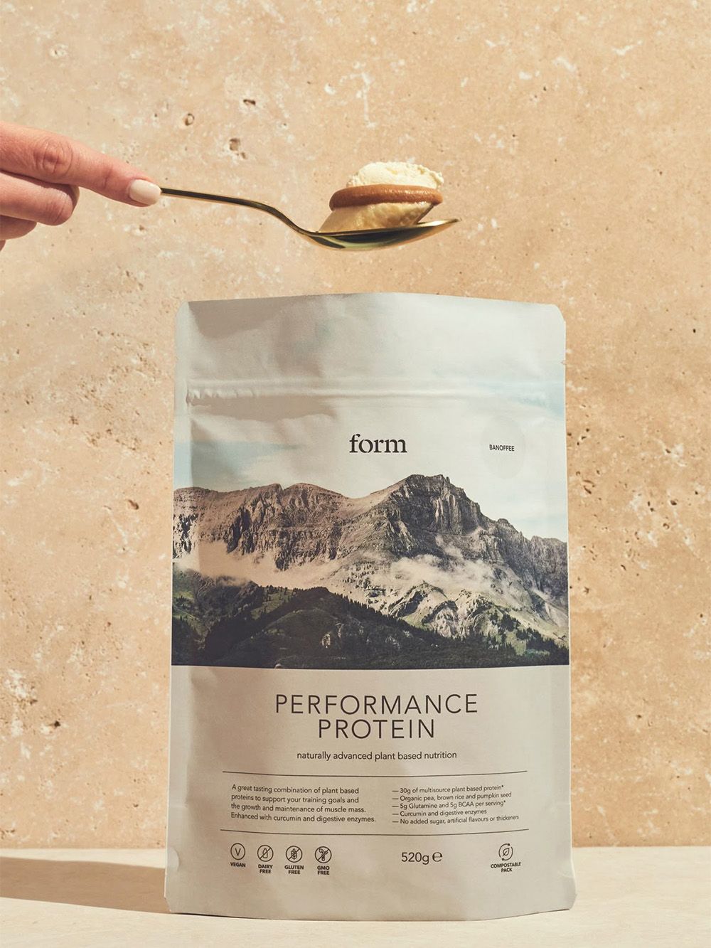 Custom 5lb Protein Pouch Packaging Flat Bottom Bag Wholesale