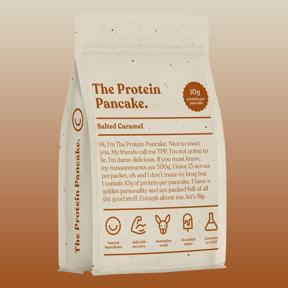 Custom 5lb Protein Pouch Packaging Flat Bottom Bag Wholesale