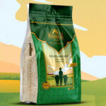 Wholesale Rice Packaging Bags 1kg 3kg 5kg Plastic Handle Pouch