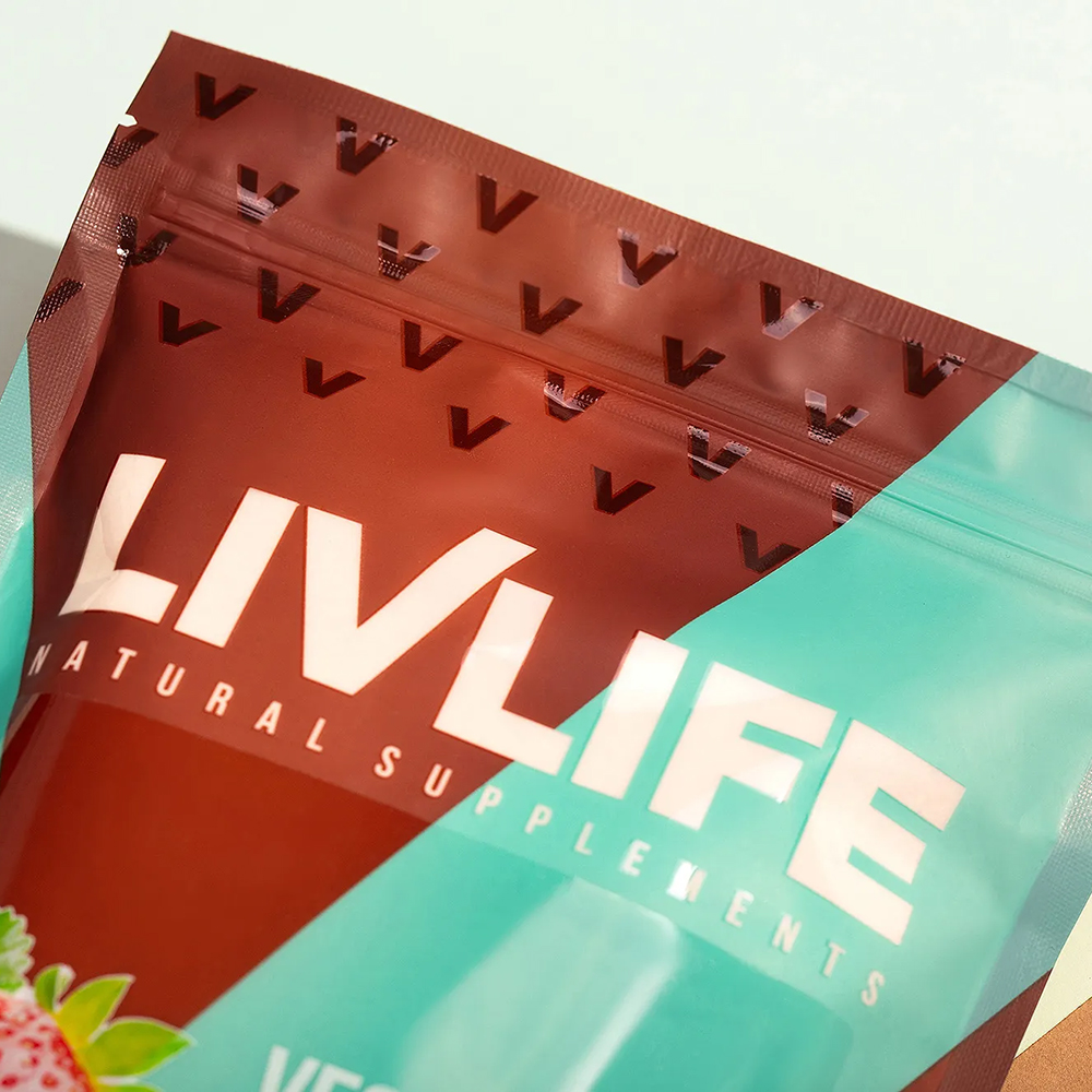 1000g Stand Up Bag for Protein Powder Packaging