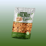 Custom nuts and dried fruit packaging bags box bottom pouch