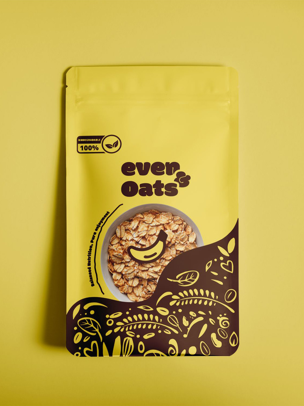 Custom nuts and dried fruit packaging bags box bottom pouch