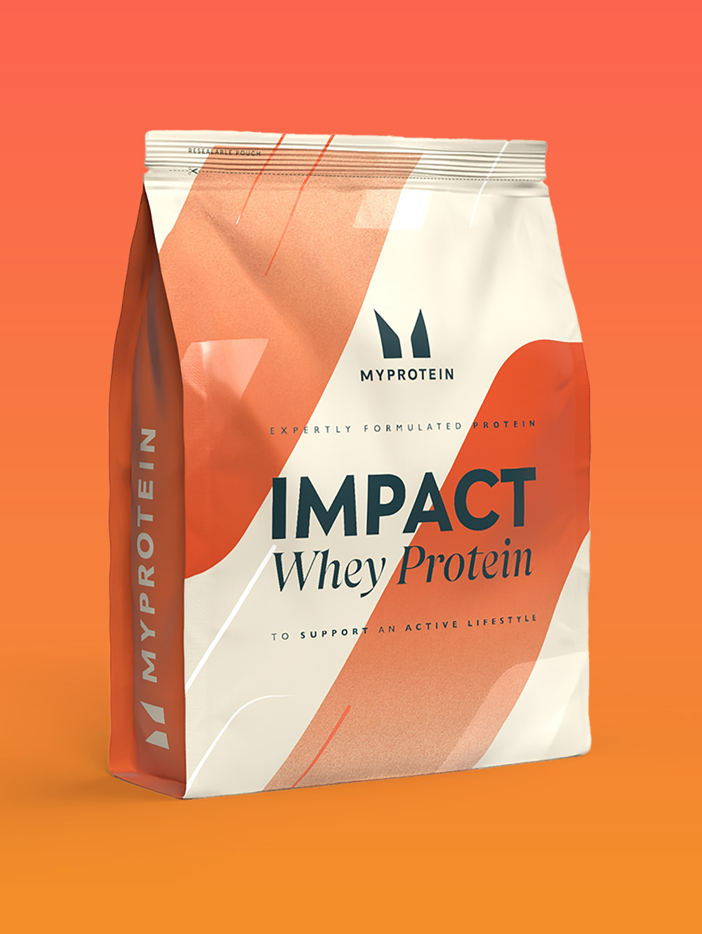 1000g Stand Up Bag for Protein Powder Packaging