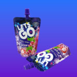 Custom spouted stand-up barrier pouches for liquid juice jelly packaging