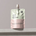 Custom spouted stand-up barrier pouches for liquid juice jelly packaging
