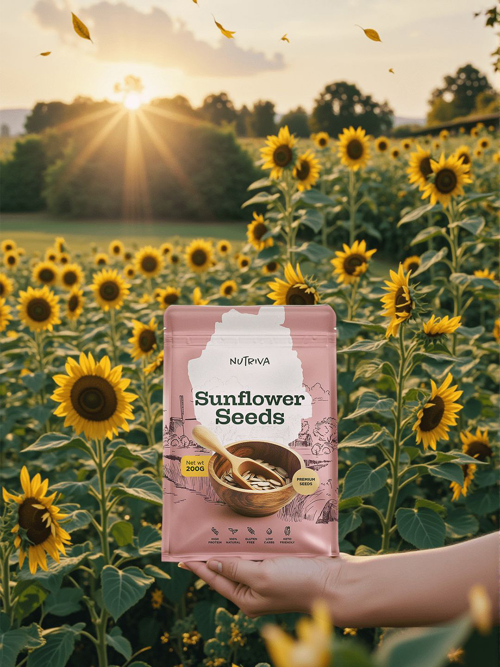 Sunflower Seeds Packaging Bag Nuts Pouch Wholesale