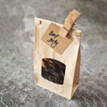 Custom Beef Jerky Packaging Bags Flat Bottom Pouch Wholesale