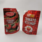 Ketchup Spout Packaging Pouches
