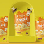 Stand up pouch for popcorn - aluminum foil or recyclable