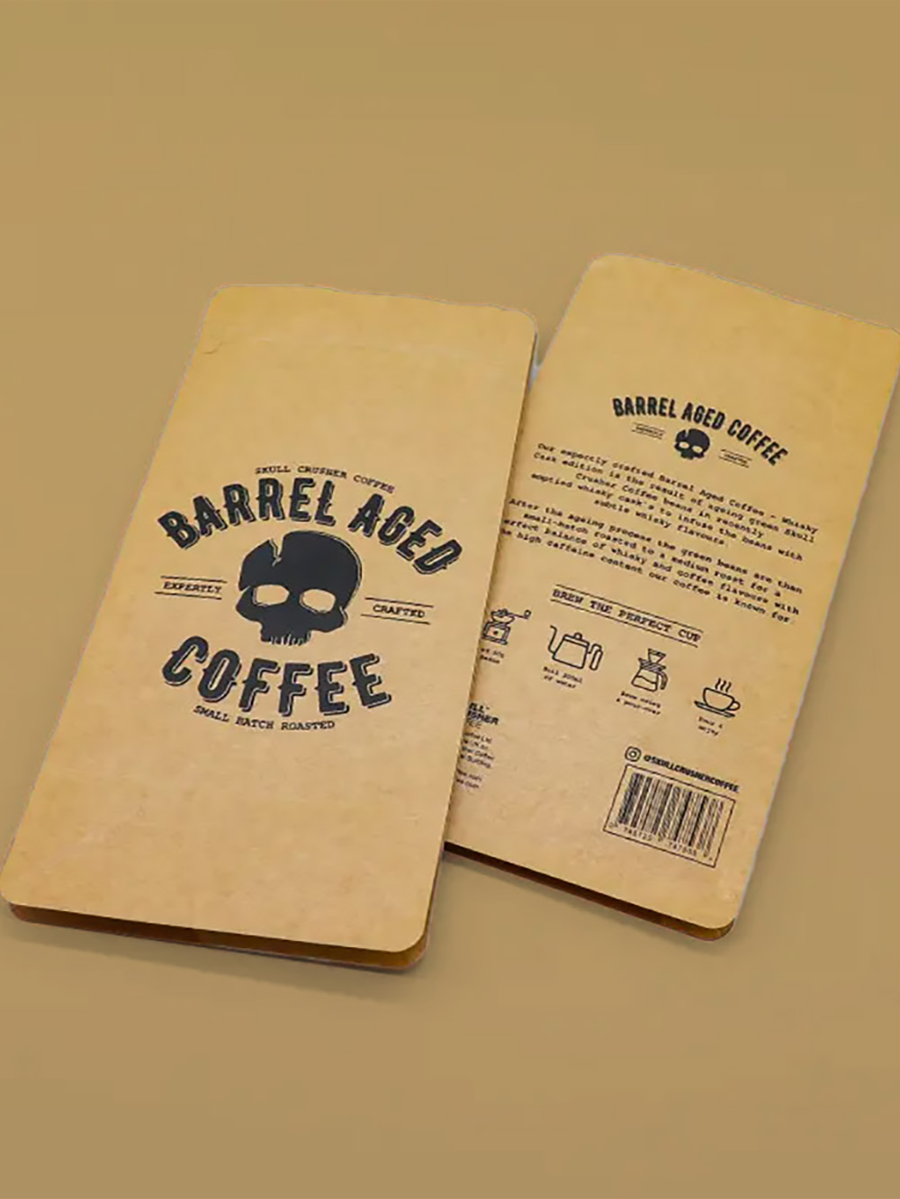 Aluminium Foil Coffee Bags at wholesale & custom sizes