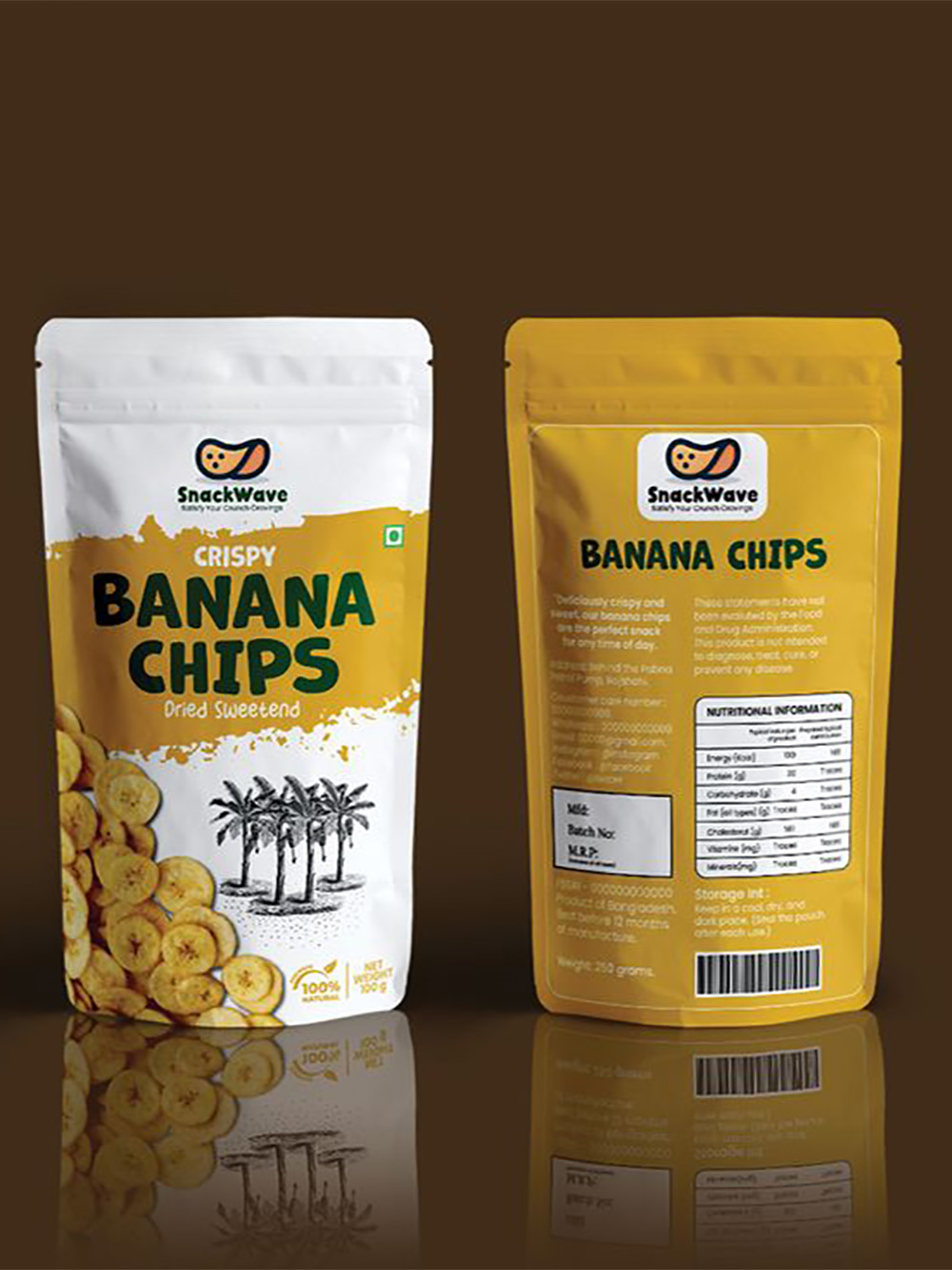 Barrier Stand Up Pouches for Snacks