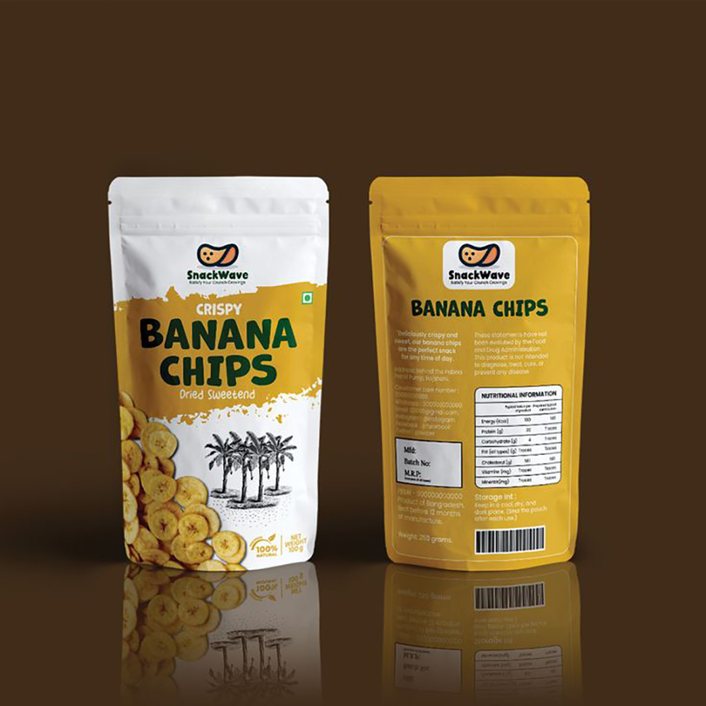 Barrier Stand Up Pouches for Snacks