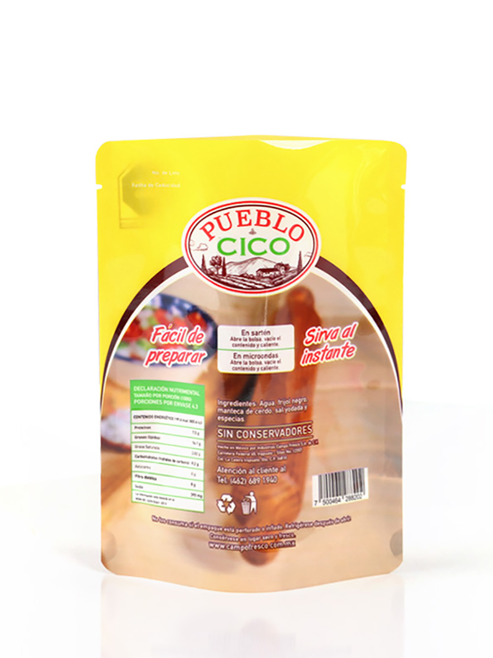Barrier Stand Up Pouches for Snacks