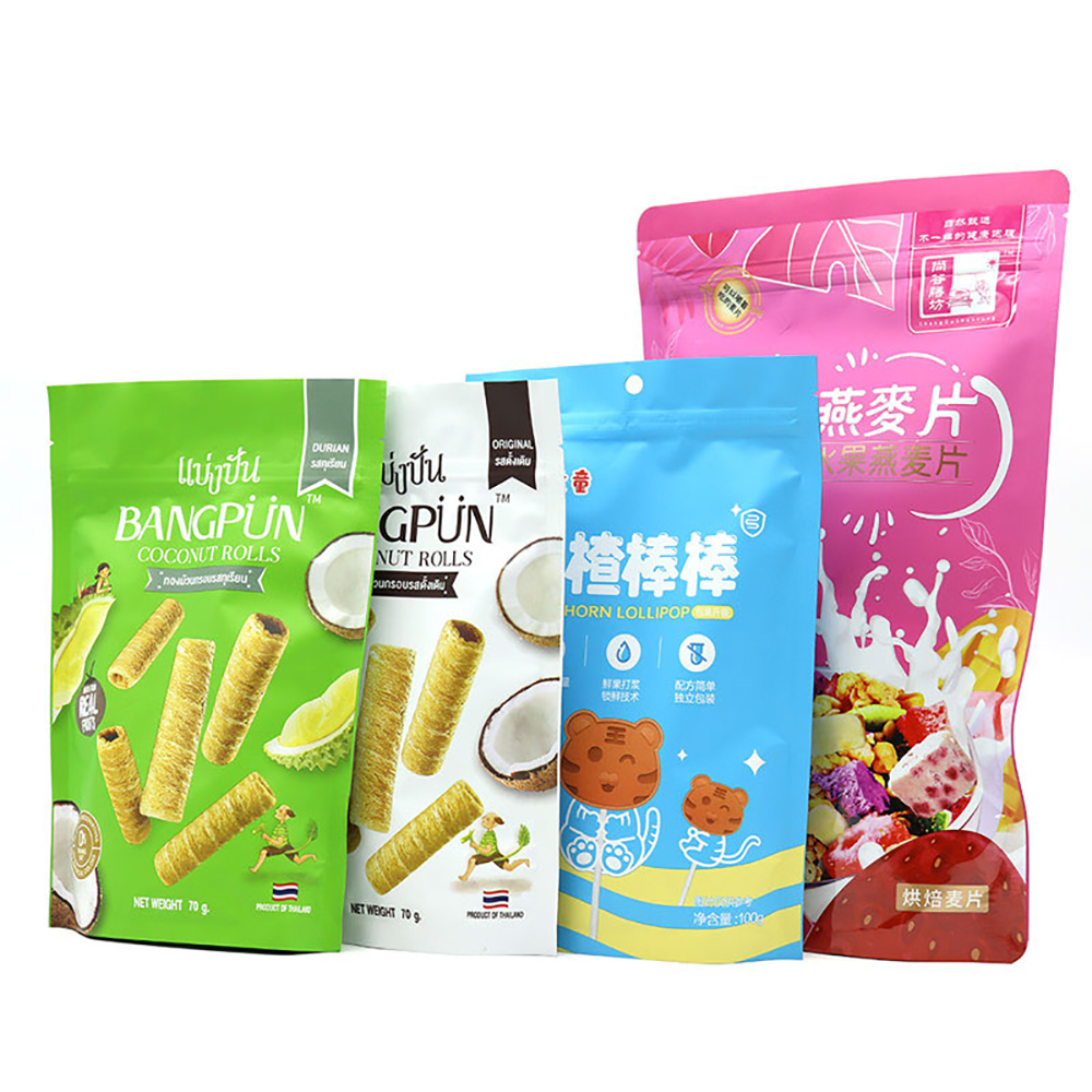 Barrier Stand Up Pouches for Snacks