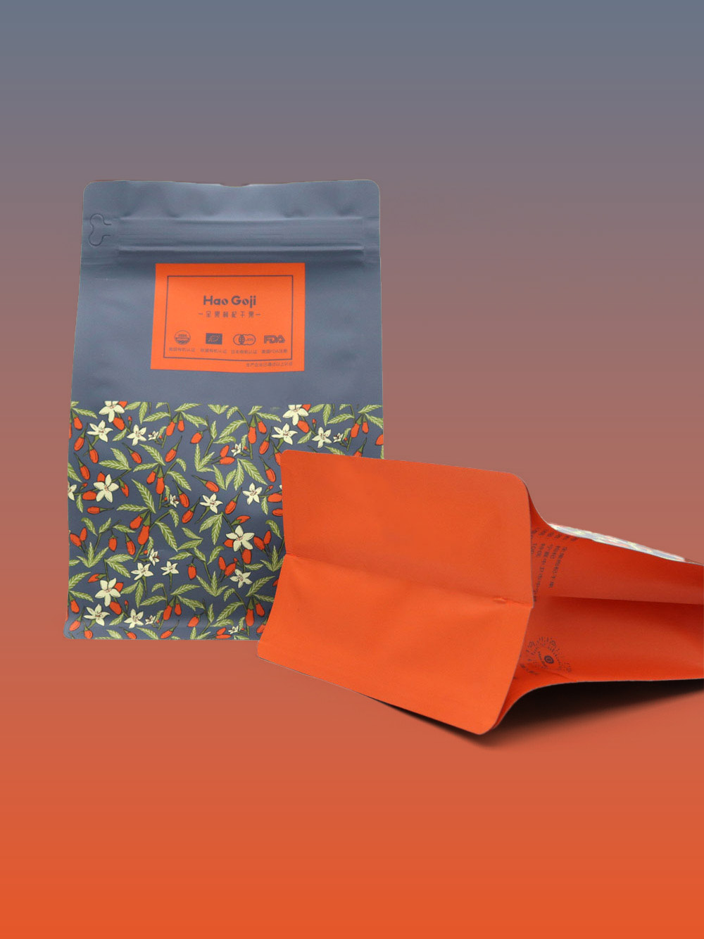 Box Bottom Pouches