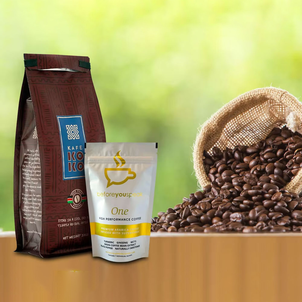 Coffee Bags with Valve & Zipper