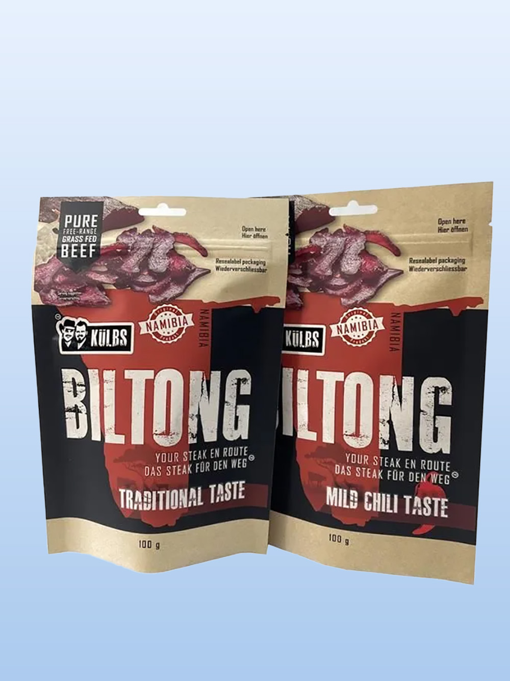 Custom Beef Jerky Biltong Packaging Bags Wholesale