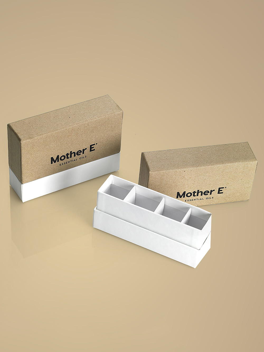 Cardboard insert rigid box for secure and stylish packaging