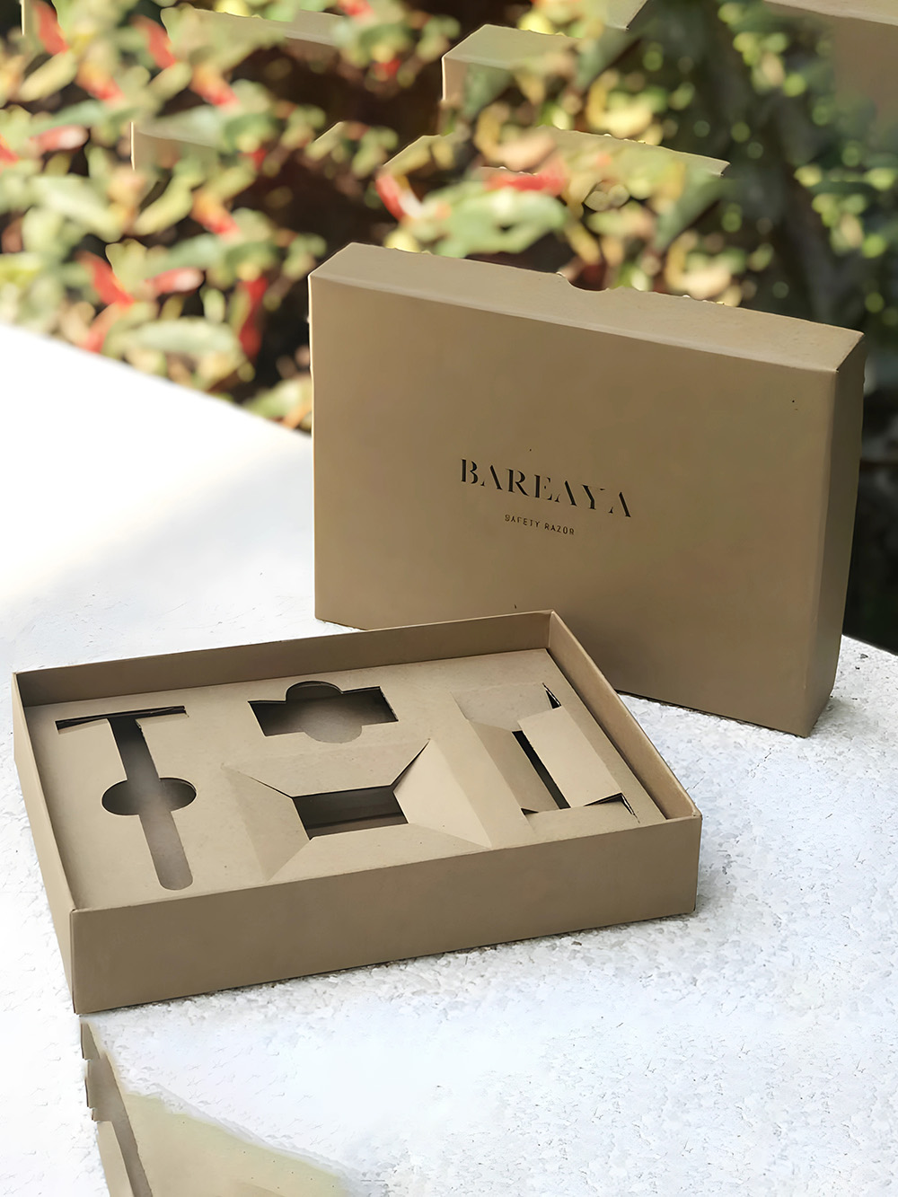 Cardboard insert rigid box for secure and stylish packaging