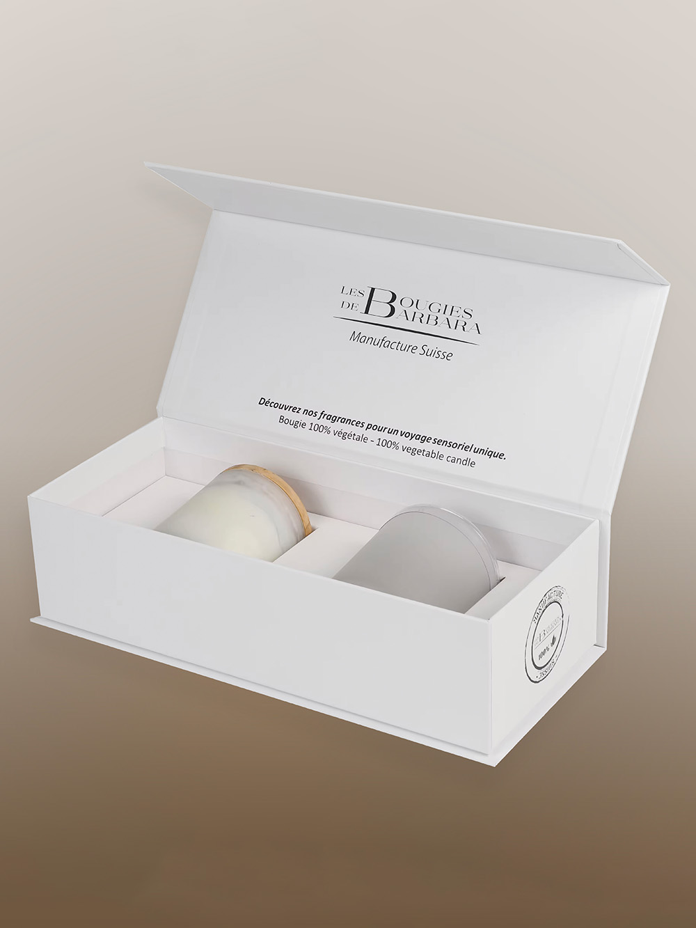 Cardboard insert rigid box for secure and stylish packaging