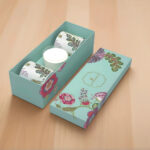 Premium rigid setup box with custom cardboard inner insert