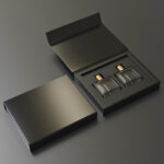 Premium rigid setup box with custom cardboard inner insert