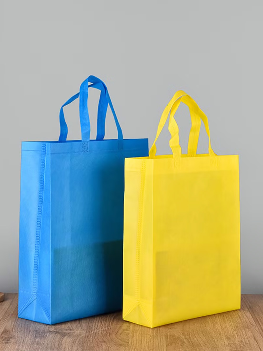 Printed jute shopping bag for grocery use