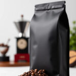 Custom Flat Bottom Coffee Bags at wholesale