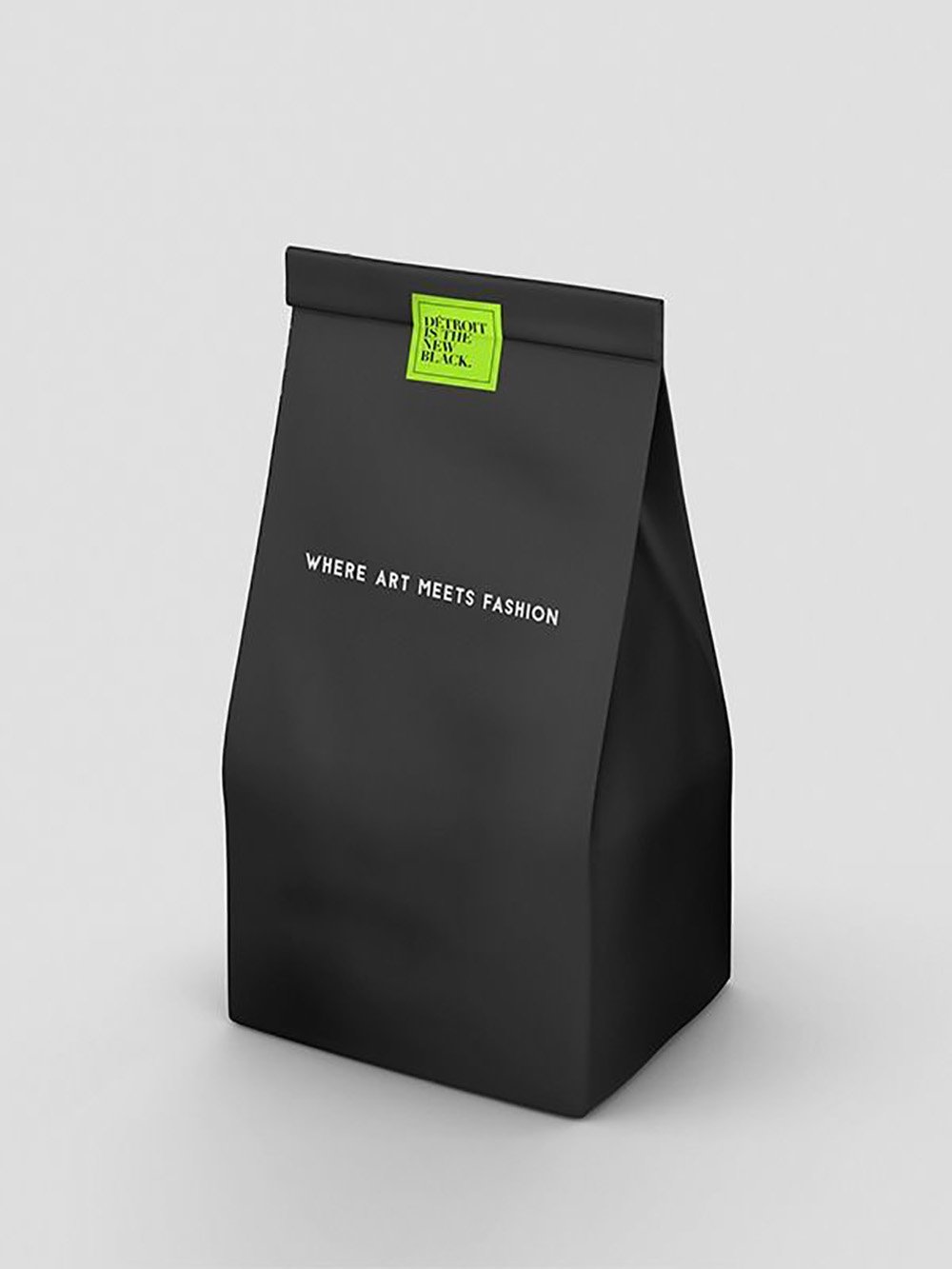 Custom Flat Bottom Coffee Bag