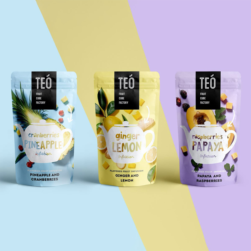 Custom Frozen Fruit Packaging Bags