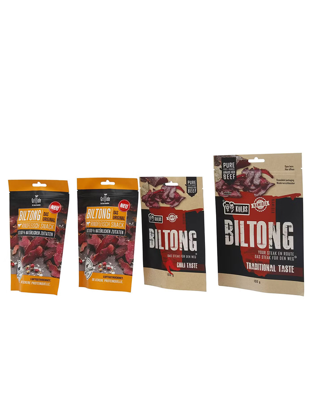 Custom Beef Jerky Biltong Packaging Bags Wholesale