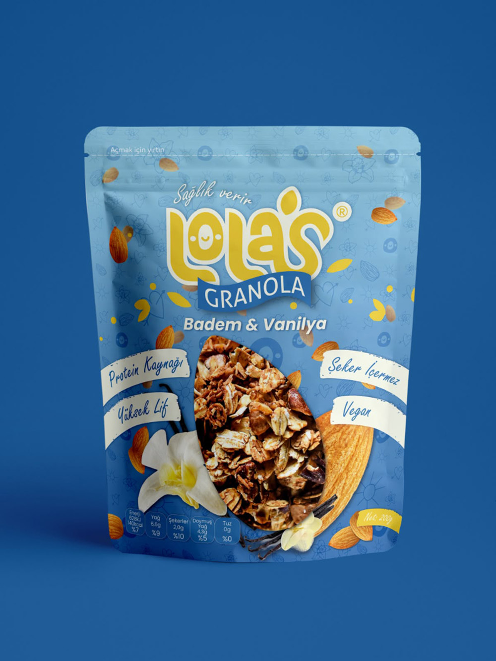Custom Granola and Cereal Packaging Bags Pouches Supplier
