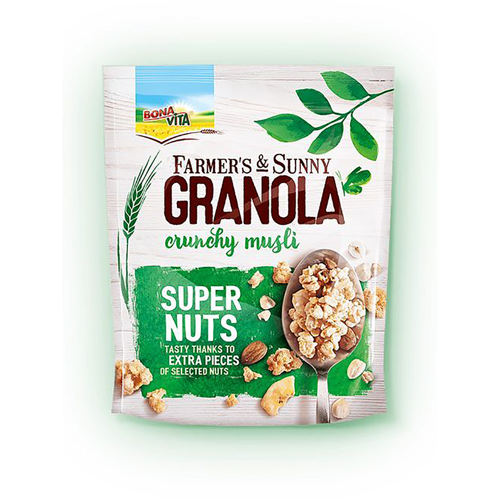 Custom Granola and Cereal Packaging Bags Pouches Supplier