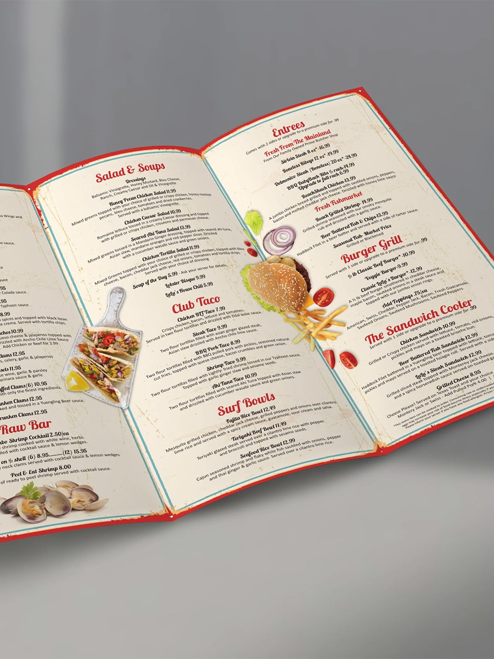Custom Menus Printing