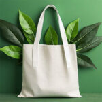 Custom eco-friendly shopping bag with brand logo