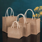 Custom eco-friendly shopping bag with brand logo