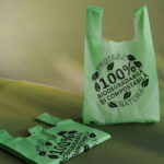 Custom eco-friendly shopping bag with brand logo