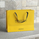 Custom eco-friendly shopping bag with brand logo