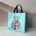 Custom eco-friendly shopping bag with brand logo