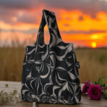 Custom eco-friendly shopping bag with brand logo