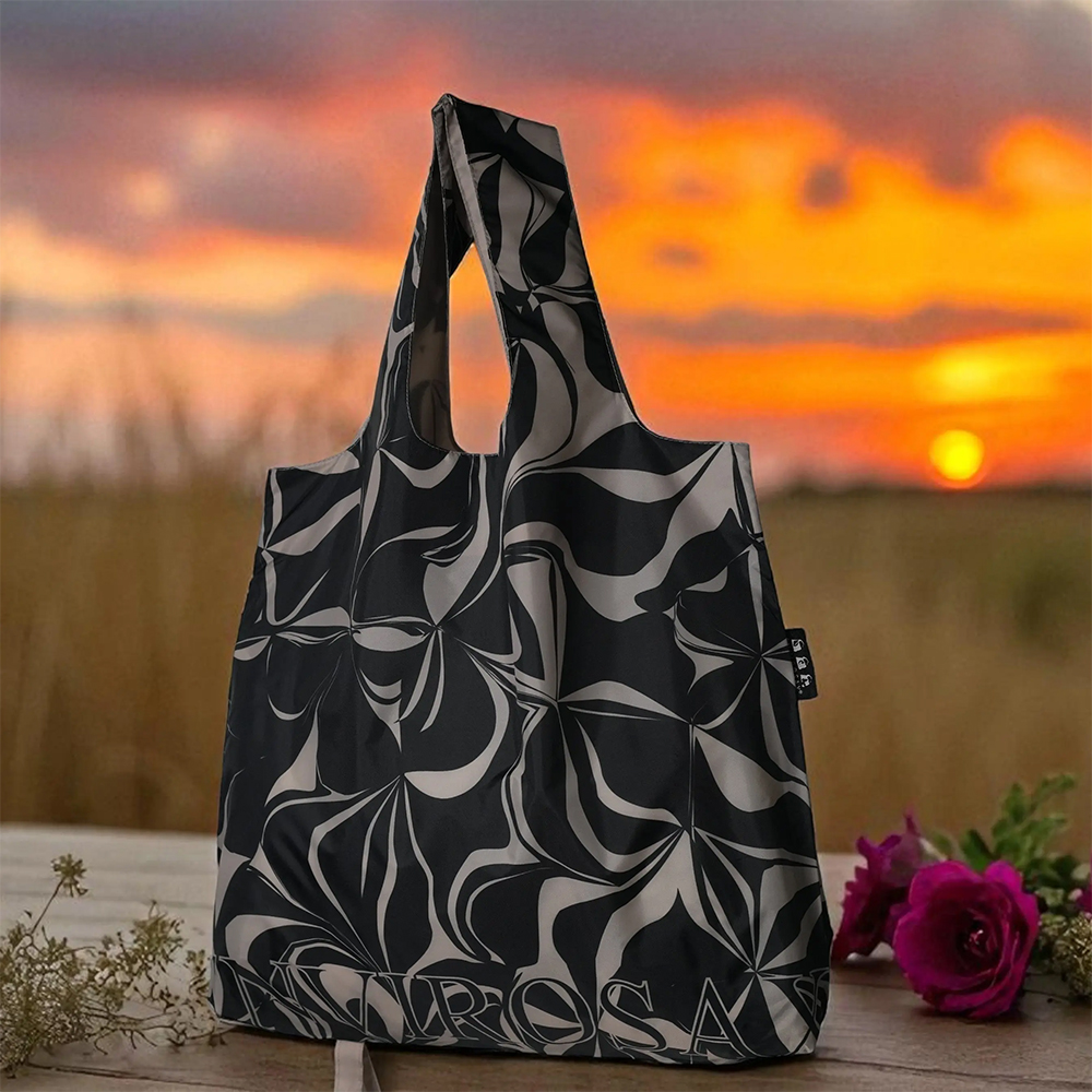 Custom eco-friendly shopping bag with brand logo