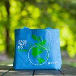 Custom eco-friendly shopping bag with brand logo
