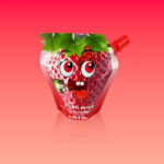 Custom spouted stand-up barrier pouches for liquid juice jelly packaging