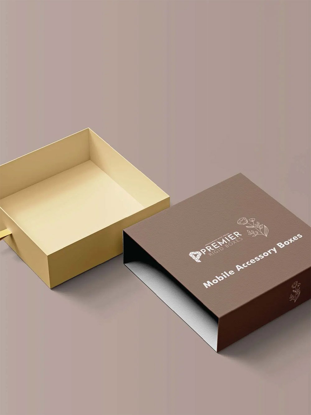 Durable Custom Straight Tuck Boxes for cosmetics and gifts