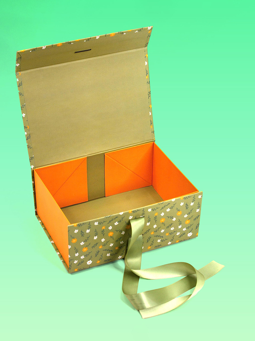 stylish decorative rigid packaging box