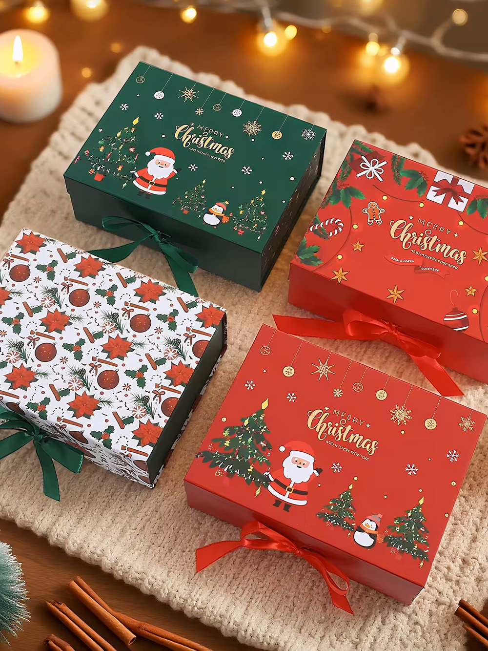 luxury decorative rigid box with premium finish