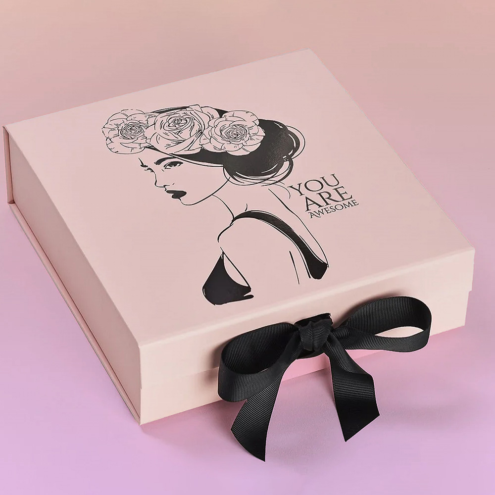 decorative rigid box for luxury gift packaging