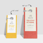 Door Hangers Printing solution at wholesale