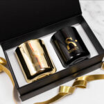 premium candle duo trio box with elegant finish
