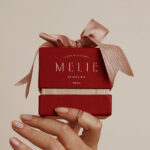 Luxury Ribbon Rigid Packaging Box with Bow